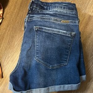 KanCan Dark Blue Jean Shorts